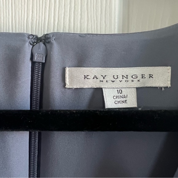 KAY UNGER Helena Hi-Lo Charmeuse Midi Dress - NEW WITH TAG - Picture 10 of 10